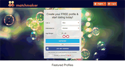 Desktop Screenshot of matchmaker.co.za